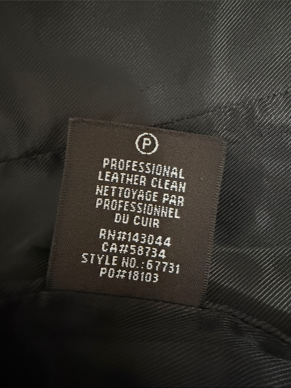 Badgley Mischka Black Leather Moto Jacket - Picture 12 of 14